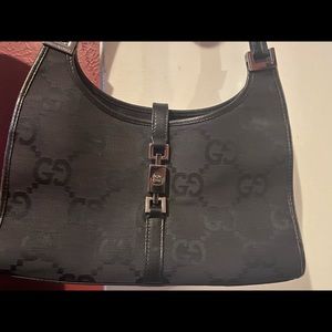 Black Jackie vintage Gucci serial #002-1068 001998